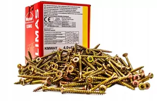 Skrutky do dreva Wkręt-Met 4 x 45 mm 300 ks.